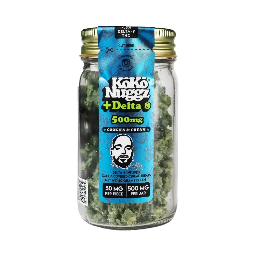 Koko Nuggz D8 THC Cereal Treats 500MG (In-Store Only)