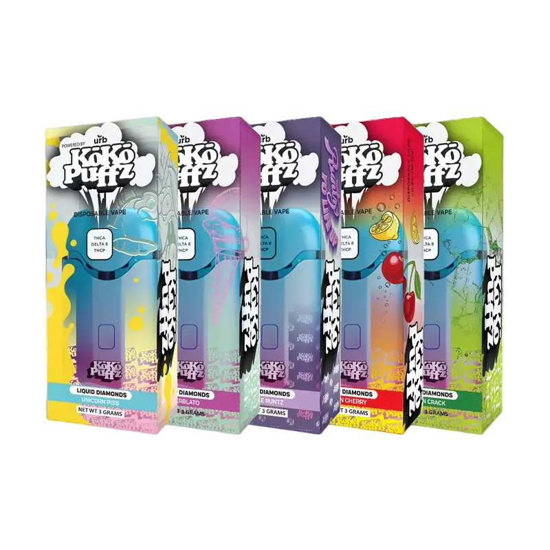 Koko Puffz Liquid Diamonds Disposable 3ML