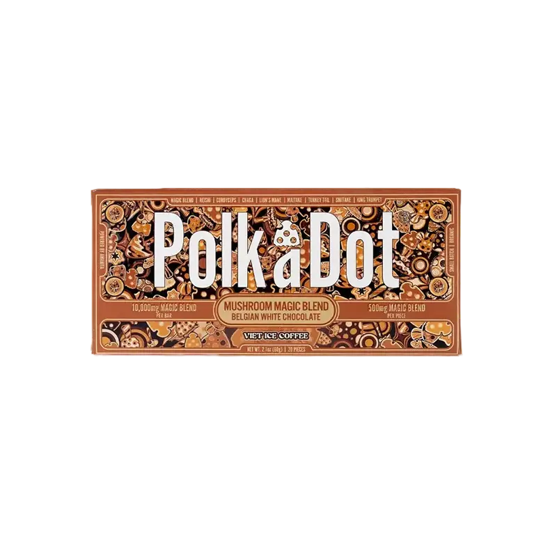 Polk A Dot Mushroom Chocolate Bar 10000MG