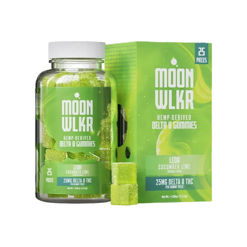 Buy MoonWlkr Cucumber Lime Delta 8 Gummies