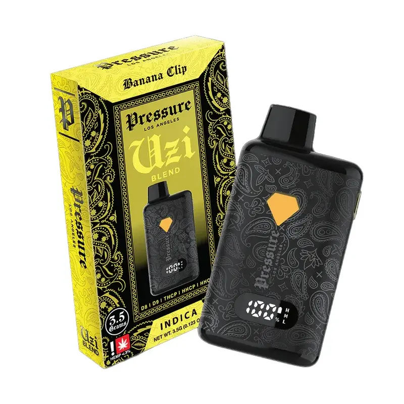 Pressure Los Angeles Uzi Blend Disposable Vape - Banana