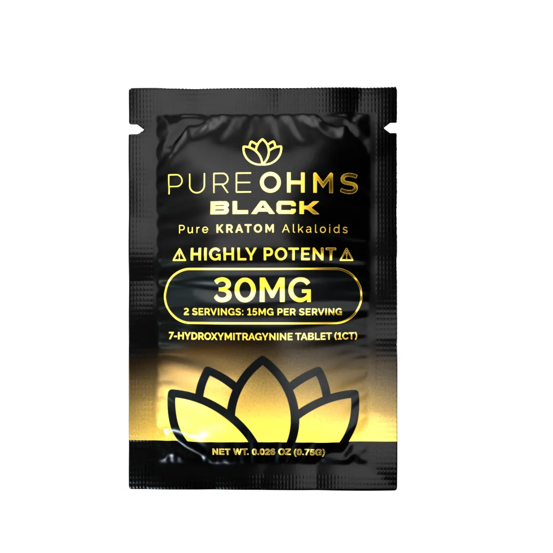 Pure Ohms Black 7-OH Tablet - 30mg