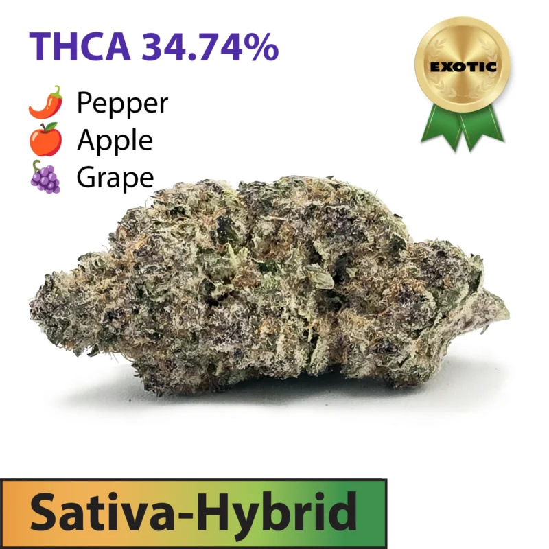 Frosted Brands Gastro Pop Exotic Sativa Dominant Hybrid THCA Flower