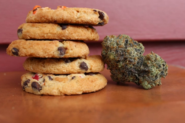 Cannabis christmas cookies